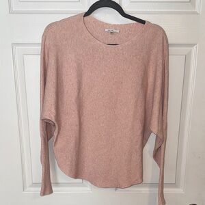 Blush Scoop Neck Sweater
